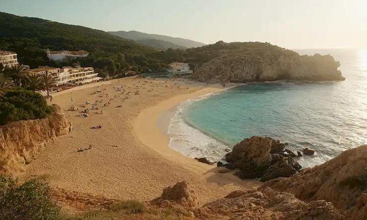 Este verano, explora las playas frescas y misteriosas de España con nuestra guía para varios destinos refrescante. (Traducción: El encanto de las playas frías de Playas Frías en España: 10 destinos para refrescarte este verano)