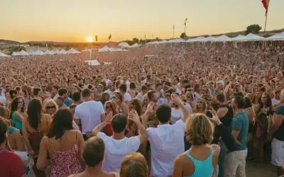 Los amantes de la música en España disfrutan de diversos destinos de festivales durante toda la temporada de verano. Un festival de música español con un entorno cultural vibrante y diversas experiencias musicales.