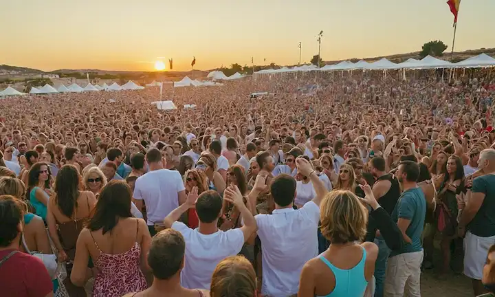 Los amantes de la música en España disfrutan de diversos destinos de festivales durante toda la temporada de verano. Un festival de música español con un entorno cultural vibrante y diversas experiencias musicales.