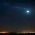 Contaminación lumínica: el cielo nocturno se oscurece, las estrellas desaparecen