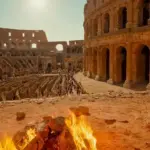 Alerta roja por calor en Roma: cámara térmica revela 50 grados en el Coliseo