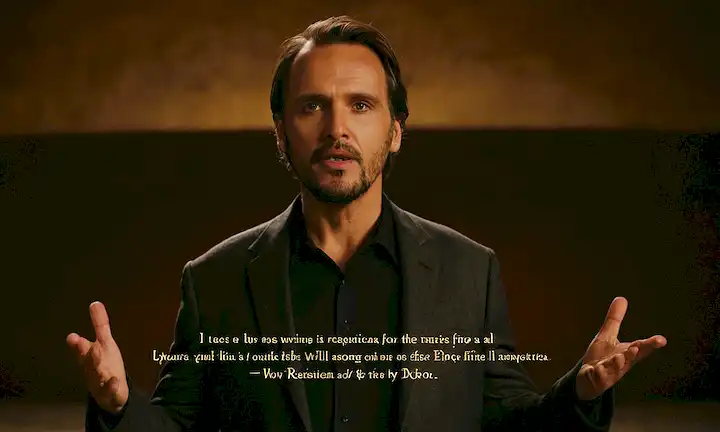 Hombre fuerte con las letras que resistiré, soportaré del canto Resistencia de Miguel Bosé discutiendo historias de mujeres empoderadas contra la violencia.