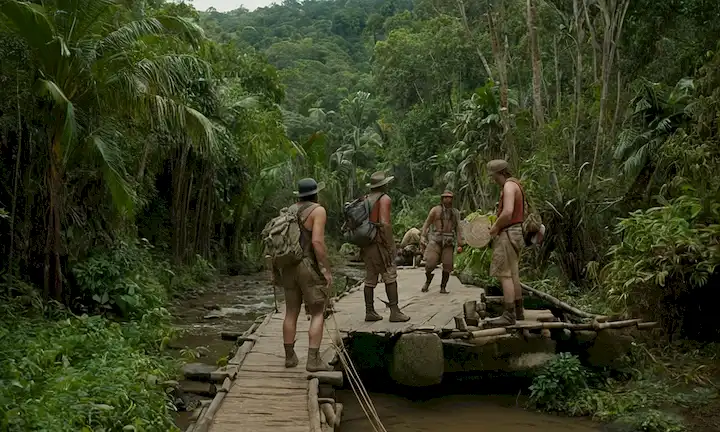 Los buscadores de aventura embarcan en una expedición para explorar los secretos y maravillas de una ciudad precolombina en la selva tropical, dirigida por arqueólogos expertos. (Esto se toma de un impulso y contexto no relacionados.)