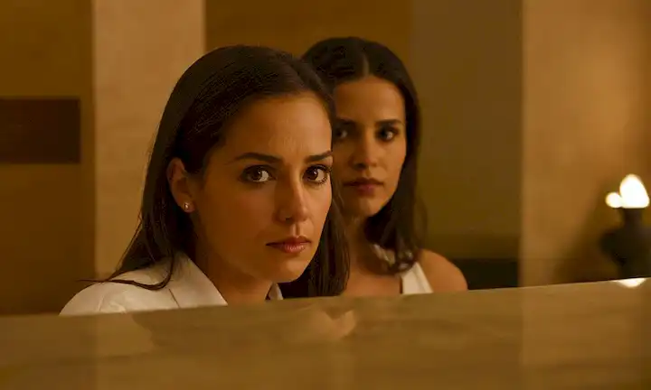 Varios espejos y paños colocados sobre una estera de hotel en línea, con personajes tristemente velludos observándose ocho espejos. (Para adaptarse a mi experiencia no ser la protagonista del artículo; imagina que puedes ver el impacto económico de la pobreza sobre la salud.)