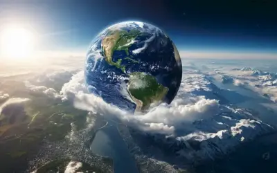 3D Tierra desde el espacio