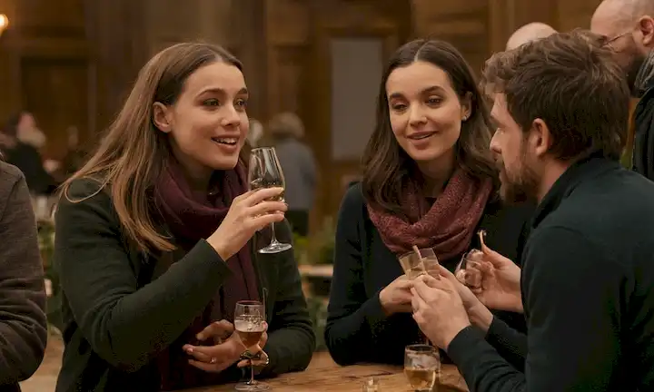 Una discusión animada sobre las experiencias olfativas asociadas con el invierno y la ciencia detrás de ella, con los participantes compartiendo anécdotas e ideas.