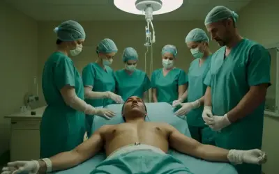 Cámara de ejecución en un centro médico