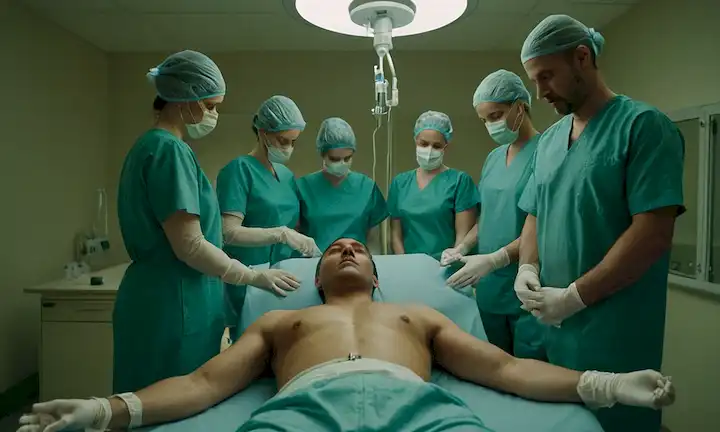Cámara de ejecución en un centro médico