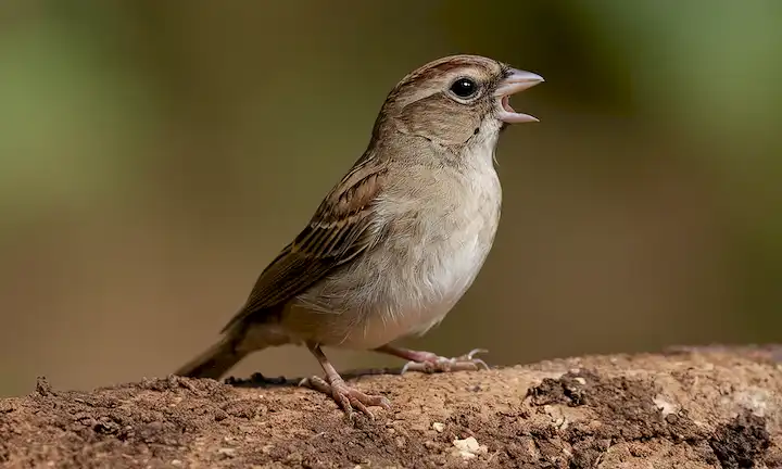 Una fotografía de un pequeño mamífero clamando desesperadamente a su público por los esfuerzos de conservación en medio de la destrucción de su hábitat. Ubicación indicada como bosque, con texto acompañante La Lucha Por La Conservación, en inglés: La lucha por la conservación; o el ahorro del gorrión. El título también puede significar la importancia de esta pequeña criatura dentro de un ecosistema.