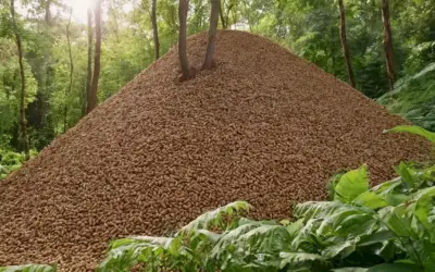 Pequeños pellets