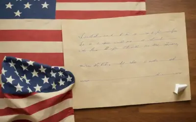 Estados Unidos se muestra orgullosamente junto con la bandera de América (con estrellas y rayas) que significa su larga historia de democracia. Para empezar