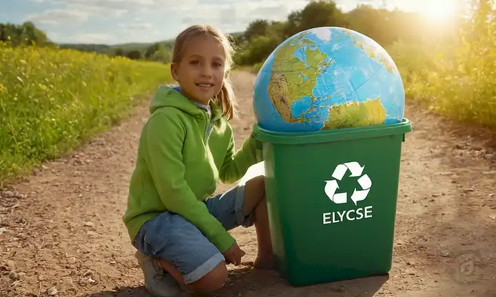 símbolos de reciclaje 3D